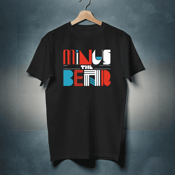 Threadly82 Minus The Bear Indie Math Rock Band Music Concert Tour Fan Electronic T-Shirt, SW, Hoodie, for Unisex, up to size 5XL.