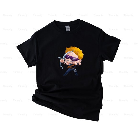 Threadly85 Play Arrows Graphic Design Style Direction Symbol Art Simple Text, Game Inspired Look T-Shirt, SW, Hoodie, for Unisex, up to size 5XL.