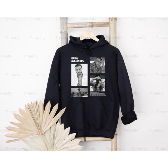 Threadly85 Rauw Alejandro Collage Vintage Reggaeton Music Saturno Latin Artist Fan T-Shirt, SW, Hoodie, for Unisex, up to size 5XL.