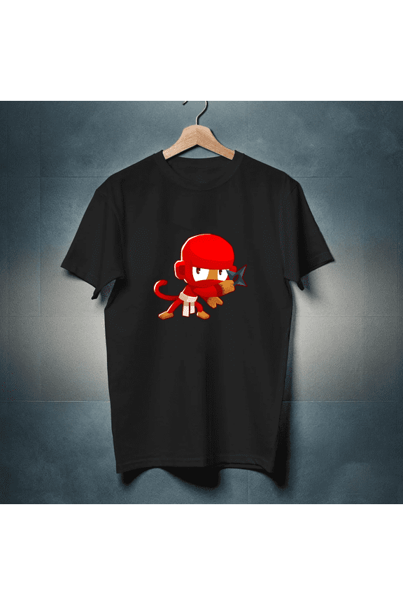 Threadly85 Red Bloons TD Tower Defense Graphic Design Style Game Character, Monkey Inspired T-Shirt, SW, Hoodie, for Unisex, up to size 5XL.