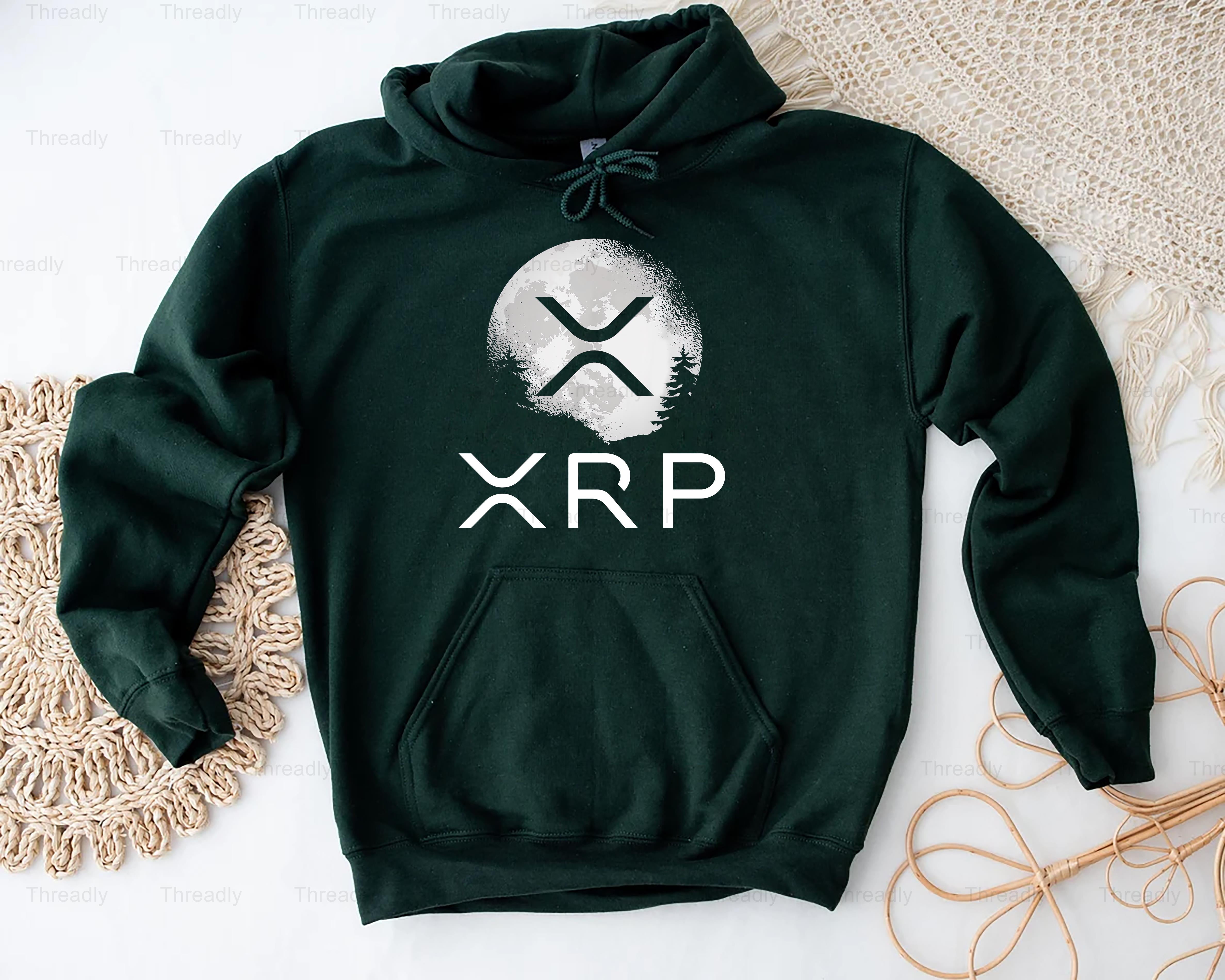 Threadly86 Ripple Coin XRP Ledger Moon Cryptocurrency Crypto Bitcoin  Finance Digital T-Shirt, SW, Hoodie, for Unisex, up to size 5XL. -  Walmart.com