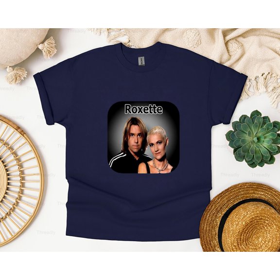 Threadly87 Roxette Pop Rock Duo Music Album Cover Art Listen Your Heart Joyride Fan Top 2 T-Shirt, SW, Hoodie, for Unisex, up to size 5XL.
