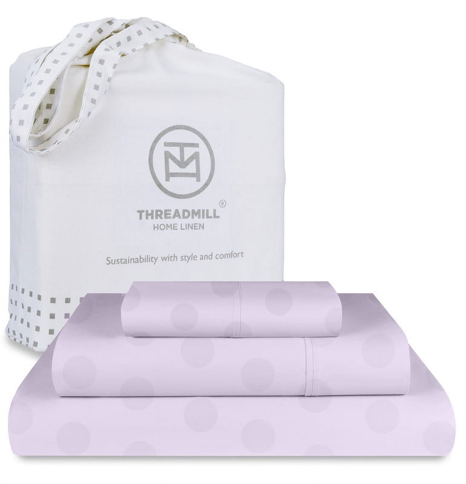 Threadmill 100 Cotton Sheets for King Size Bed 4 Pc King Bed Sheets