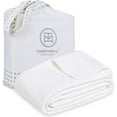 thumbnail image 1 of Threadmill Home Linen Blanket - Modern, Lightweight, Breathable, 100% Cotton, King / Cal King, 1 of 10