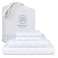 thumbnail image 1 of Threadmill Home Linen Cotton Twin Size Bed Sheet Set, 300 Thread Count, for Adult, 3 PC, White, 1 of 6