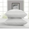 thumbnail image 1 of Threadmill Home Linen Pillowcases, King Size 100% Cotton, 300 TC Sateen, Light Grey (2 Pack), 1 of 6