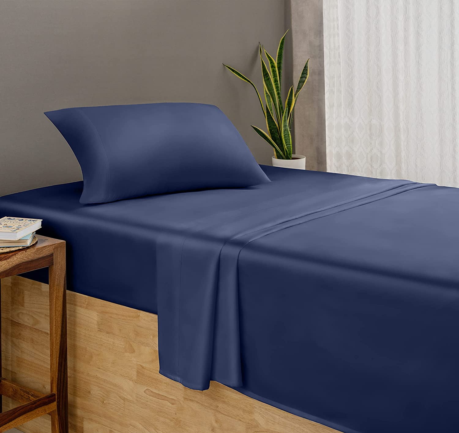 Threadmill Luxury 100 Cotton Full BedSheets 800 Thread Count