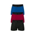 thumbnail image 1 of Threads Men's Underwear, 3" Ultra-Soft Boxer Trunks, Moisture Wicking, Anti-Odor, 3 Pack, 1 of 7