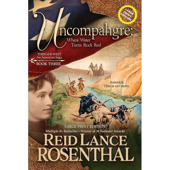 Threads West Uncompahgre (Large Print): Large Print Edition, (Paperback)