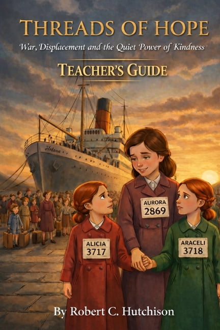 Threads of Hope - Teacher's Guide: War, Displacement, and the Quiet Power of Kindness, (Paperback)