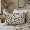 thumbnail image 1 of Threadscape Aurelia Hand Crafted Decorative Designer Lumbar Pillow Cover, 1 of 4
