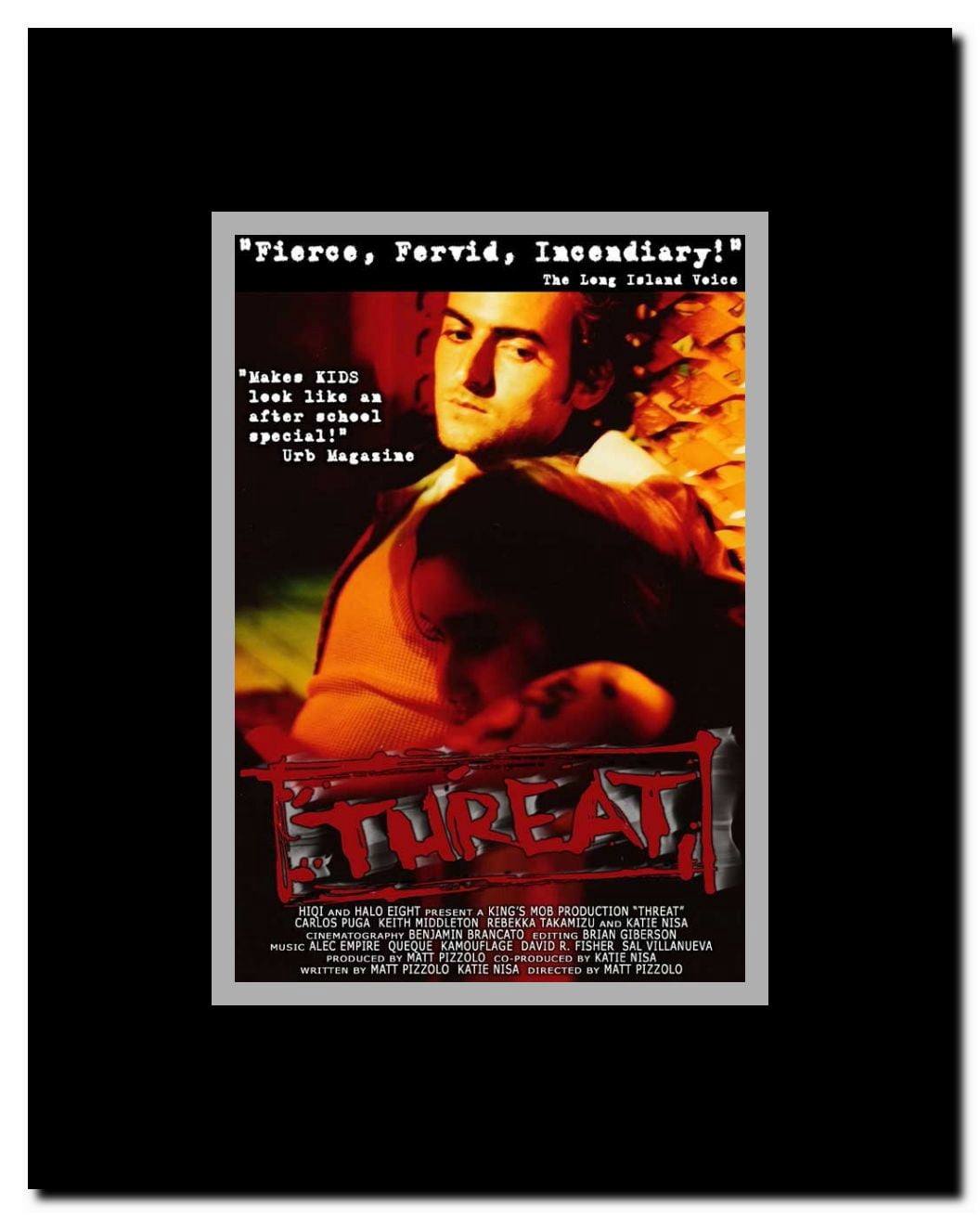 Threat Framed Movie Poster