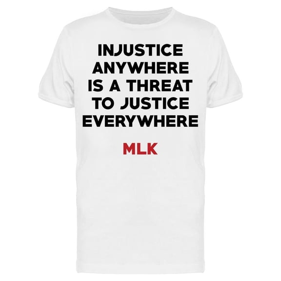 Threat To Justice Everywhere Men T-Shirt, Male Large