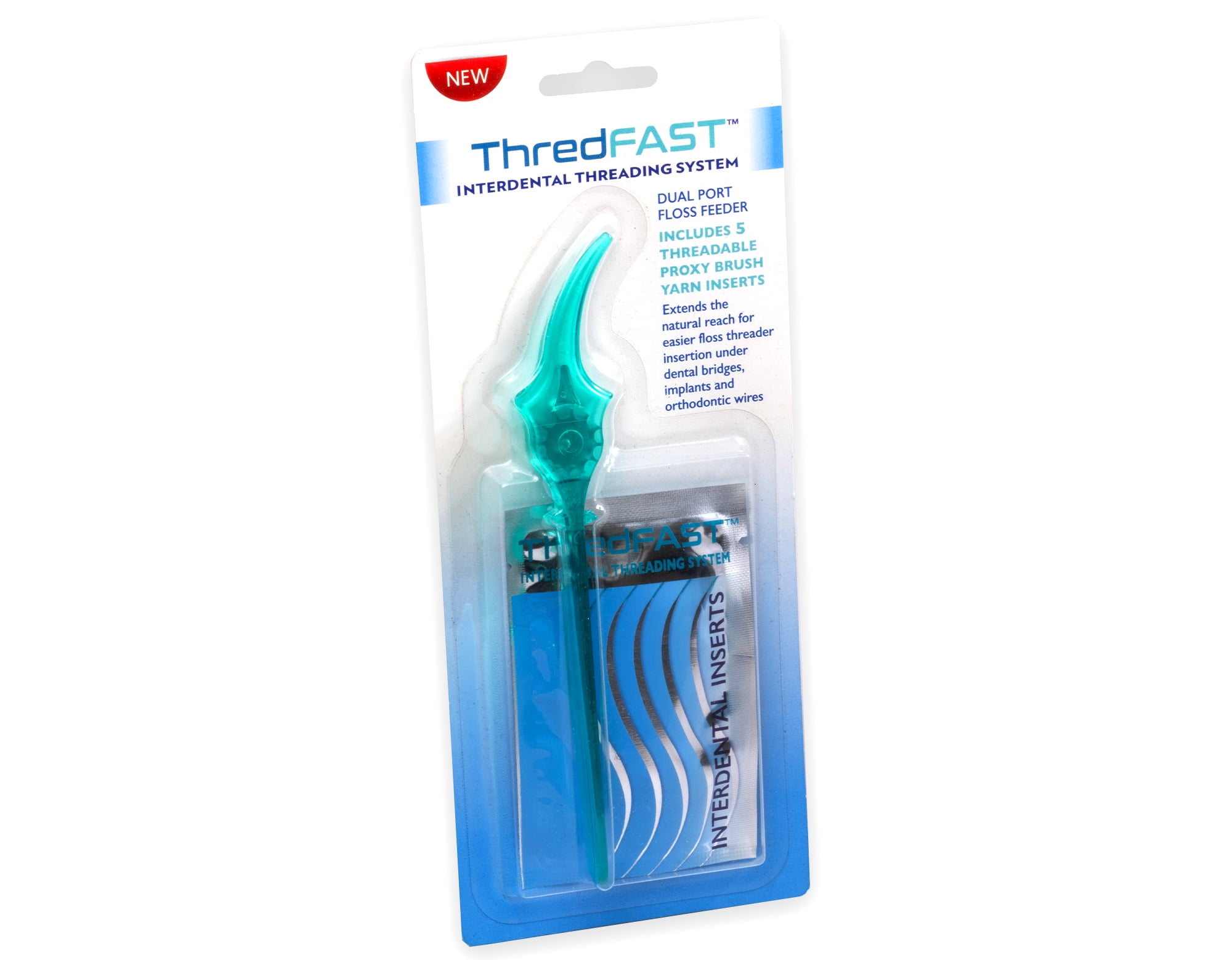 ThredFAST Interdental Threading System with Threadable Proxy Brush ...