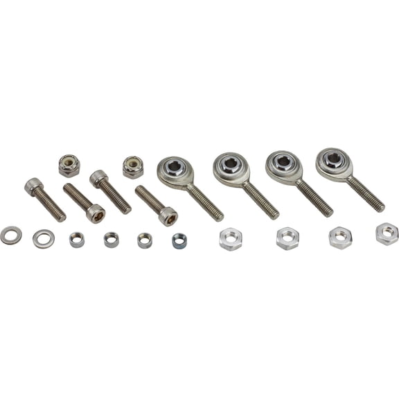 Three 2-Barrel Demon 98 Carburetor Hardware Linkage Kit