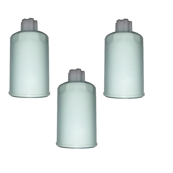 Three (3) New Aftermarket Fuel Filters Fits Case-IH Tractor Models 644 743 744 745 743S