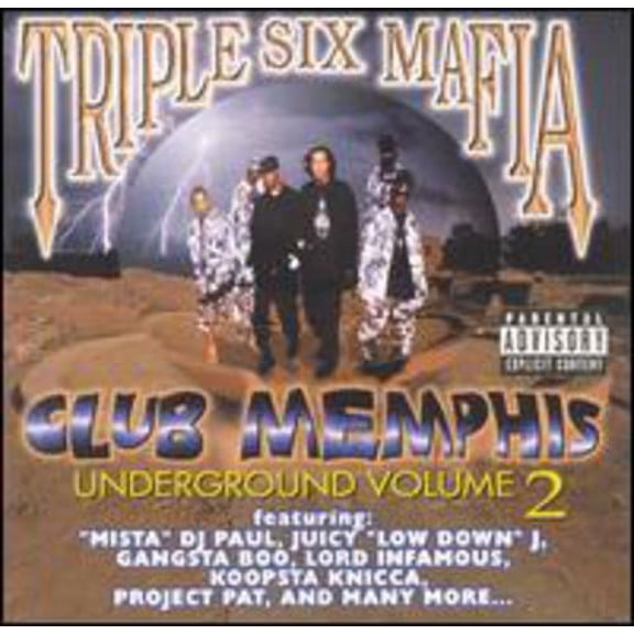 Three 6 Mafia - Club Memphis Underground Vol.2 - Music & Performance - CD