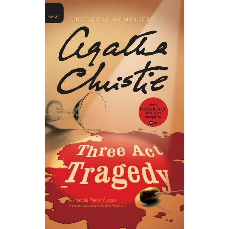 希少　Three Act Tragedy Agatha Christie Three Act Tragedy, (Hardcover) - Walmart.com