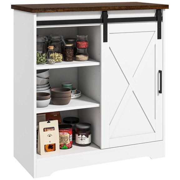 Three Adjustable Shelves / Custom Organization / Ample Storage Space