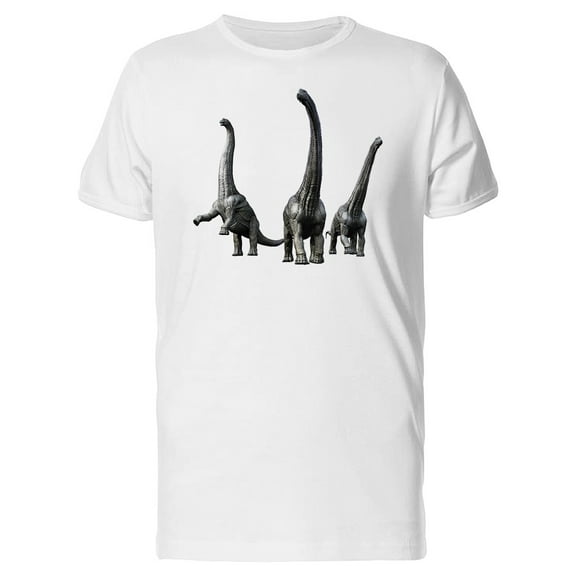 Three Alamosaurus  T-Shirt Men -Image by Shutterstock, Male x-Large