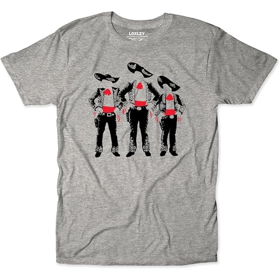 Three Amigos Funny Classic 80s Comedy Movie Retro Pop Culture Unisex T-Shirt