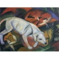 thumbnail image 1 of Three Animals Poster Print by Franz Marc - 18 x 24, 1 of 1