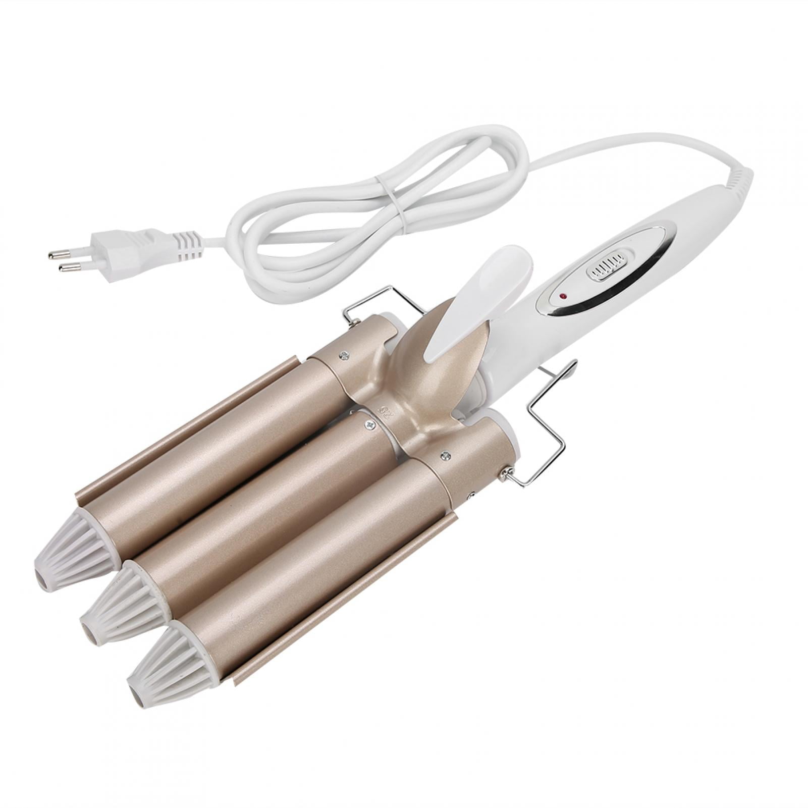 Three Barrel Curling Iron Salon Hairstyling Waver Hair Crimper