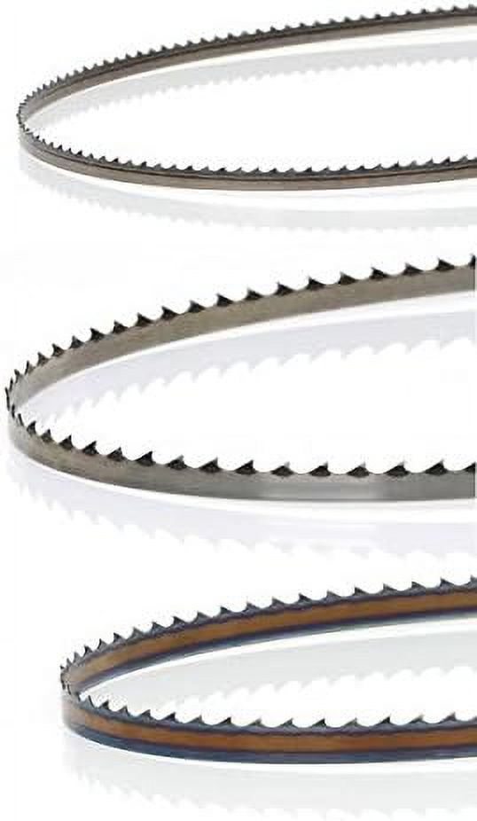 ThreeBlade Curve/Ripping/Resawing Silicon Steel Bandsaw Blade Set For