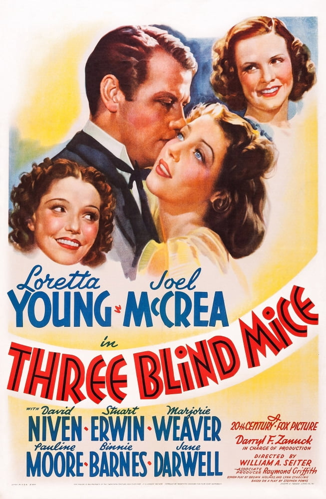 Three Blind Mice Canvas Art - (11 x 17)
