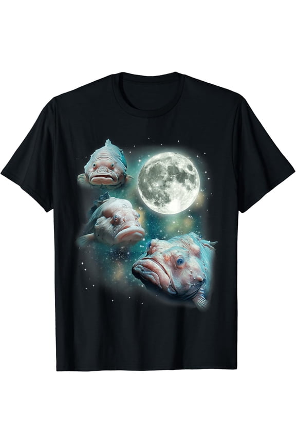 Three Blobfish 3 Undersea Creatures Deep Ocean Life Blobfish T Shirt