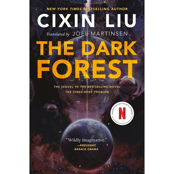 Three-Body Problem The Dark Forest, Book 2, (Paperback)