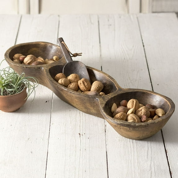 Three Bowl Party Dish