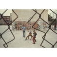 thumbnail image 1 of Three Boys At Play In Brooklyn'S Lynch Park With Graffiti Art Spelling Out 'A-Train.' Ca. 1973-75. History, 1 of 2