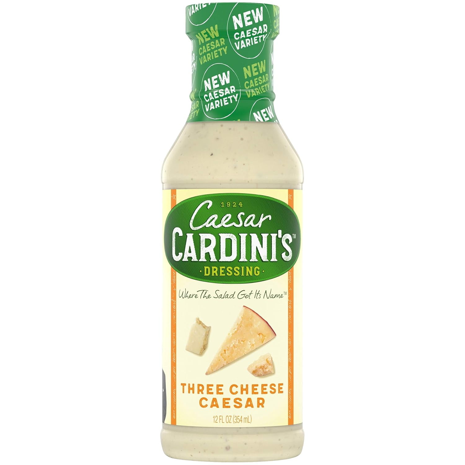 Three Caesar Dressing, Gluten Free, 12 Ounces (Pack Of 6)