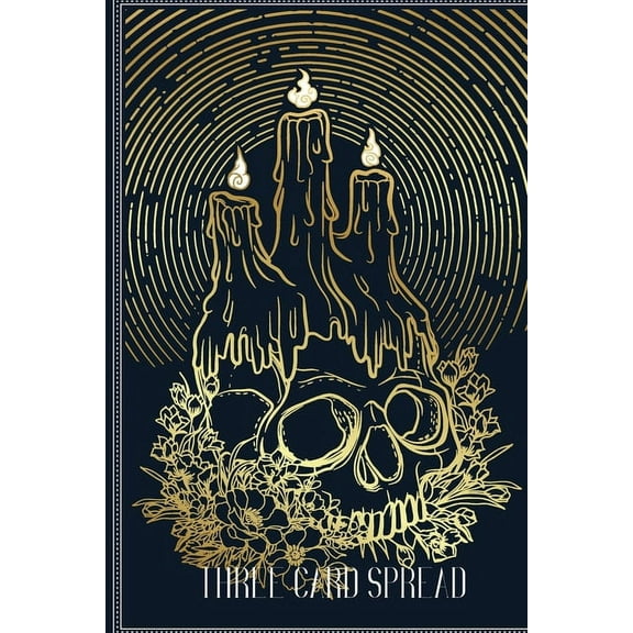 Three Card Spread: Tarot Log Tracker - Gift For Cardreaders, (Paperback)