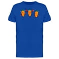 thumbnail image 1 of Three Carrots Exercising Doodle Tee Men's -Image by Shutterstock, 1 of 2