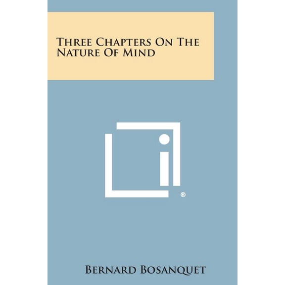 Three Chapters on the Nature of Mind (Paperback)