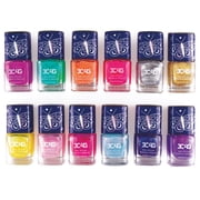Three Cheers For Girls: Celestial Nail Polish Tower - 12 Bottle Set - Teens Tweens & Girls, 4ml Bottles, Variety Of Colors, Rainbow Colors, Silver & Gold, Non-Toxic Long-Lasting Polish, Ages 8+