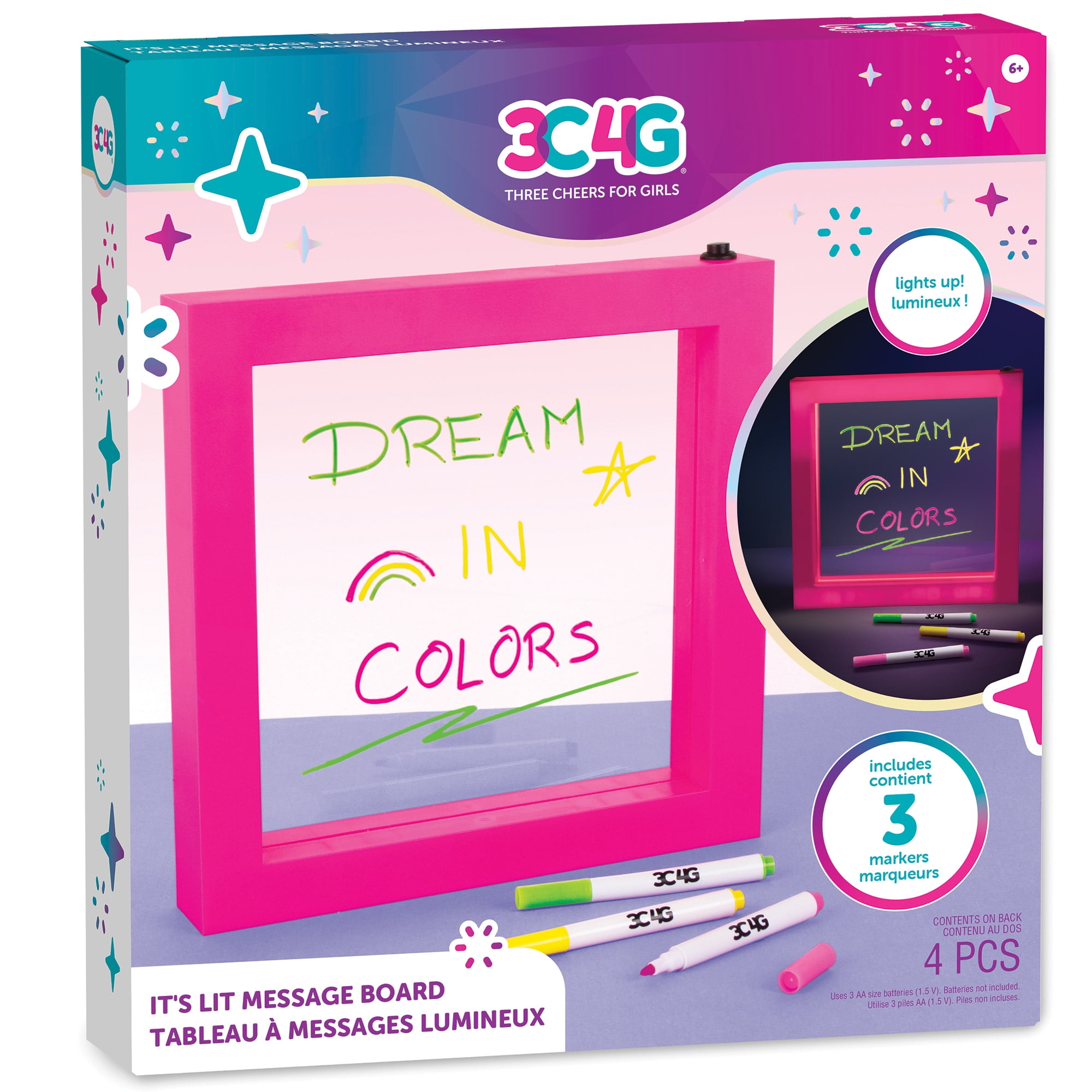 led neon dry erase board