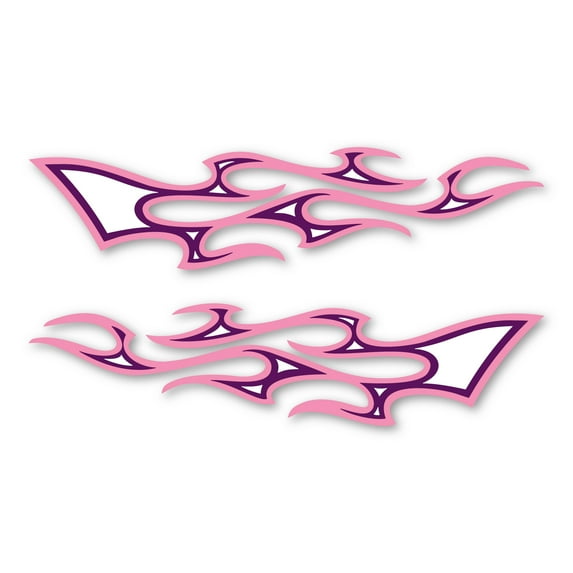 Three Color Flames Pyxis Design Magnet