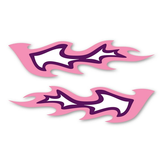 Three Color Flames Taurus Design Magnet