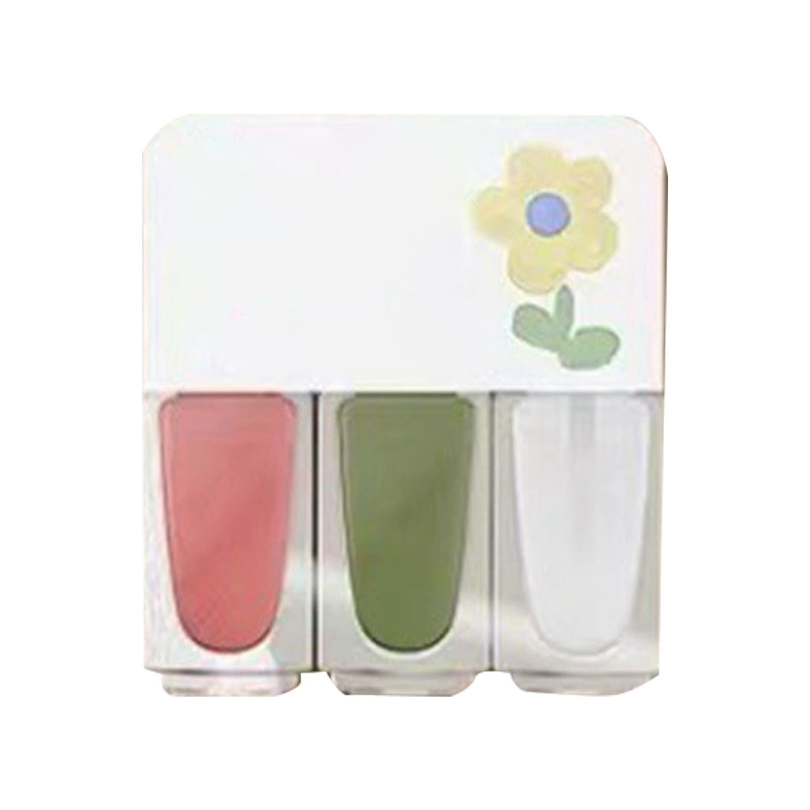 Three Color Nail Polish No Baking Quick Drying Set Durable Tearable
