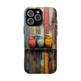 thumbnail image 1 of Three Colorful Birds Red Blue Yellow Illustration Phone Case for 17 16 15 14 13 12 11 Pro Max, 1 of 2