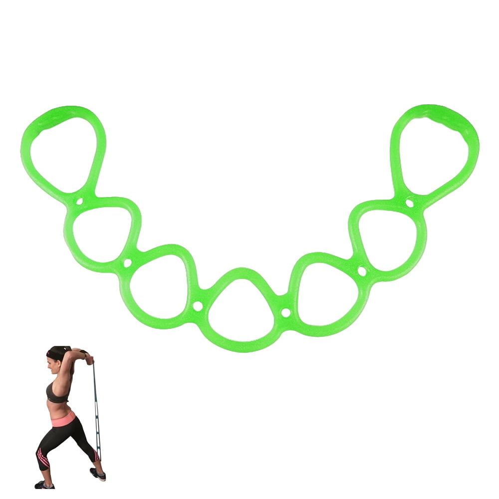 Three Colors Of Silicone Jelly Tension Rope Elastic Band Yoga Fitness ...