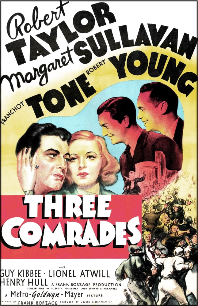 Three Comrades U Canvas Art -  (11 x 17)