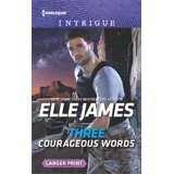 Three Courageous Words (Large Print) - Walmart.com