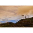 thumbnail image 1 of Three Crosses On A Hill Poster Print by Don Hammond / Design Pics, 1 of 2