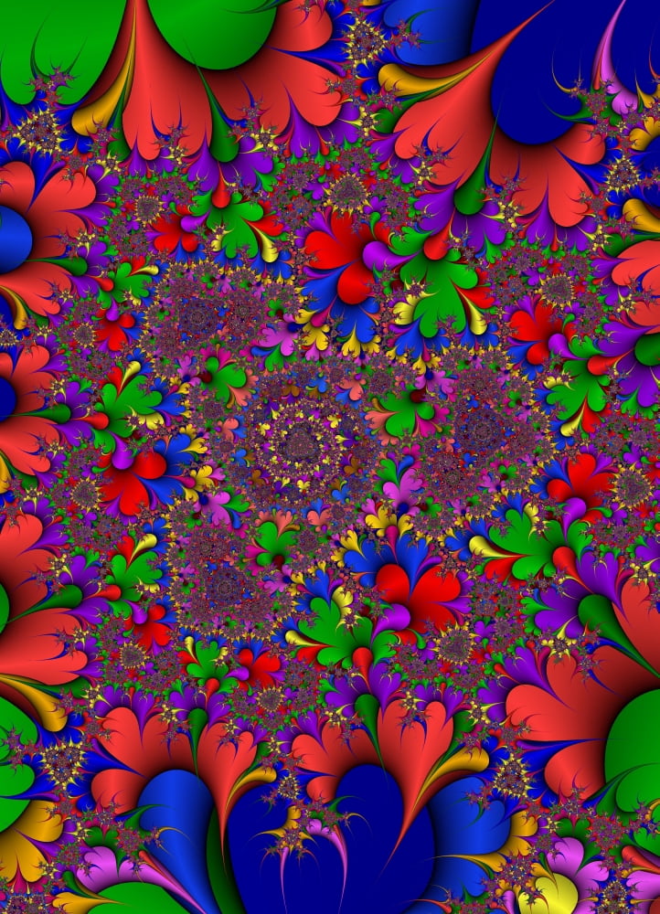 Three-D Abstract Image Canvas Art - Paul Sale Design Pics (14 x 19)