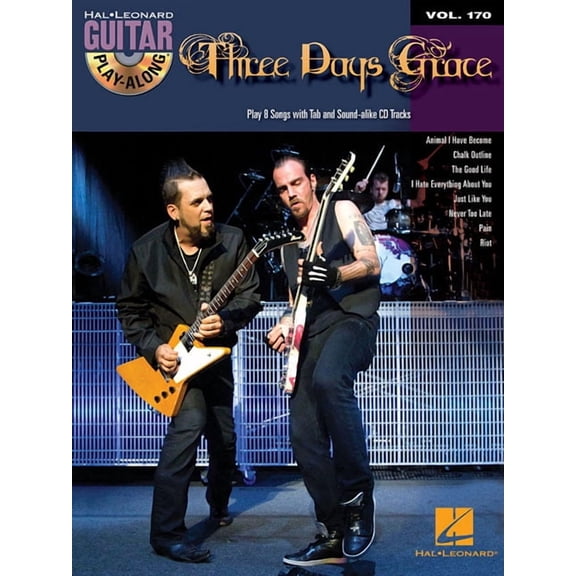Hal Leonard Guitar Play-Along Three Days Grace, Book 170, (Paperback)