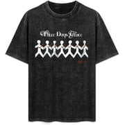 Three Days Grace Mans Vintage Oversized T Shirt Cotton Graphic Short Sleeve Shirts Round Neckline Clothing Unisex Tees Shirts